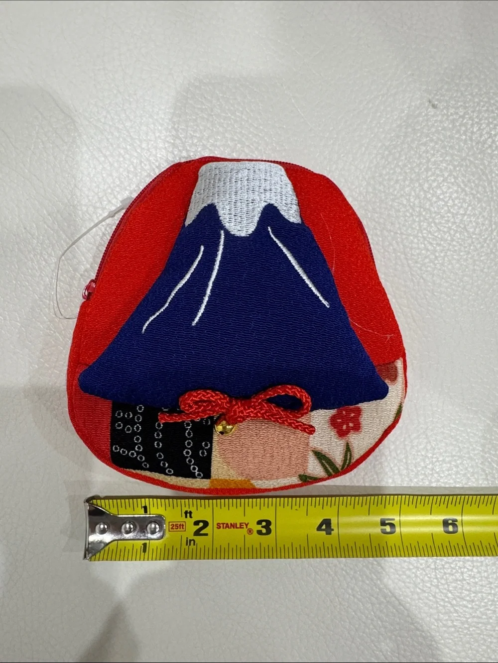 Mt.Fuji Zippered Coin /Cosmetic purse -Brand New